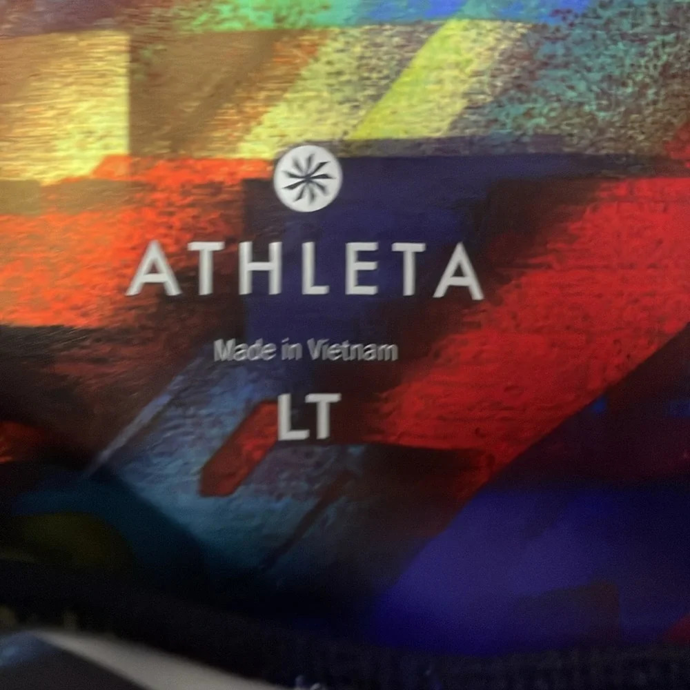 Athleta color burst sonar leggings - Picture 8 of 8